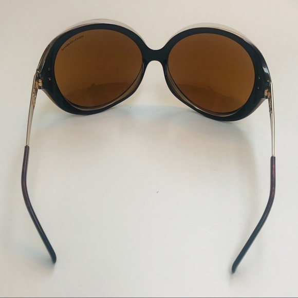 D & G Gold Retro Sunglasses with case - Picture 5 of 8